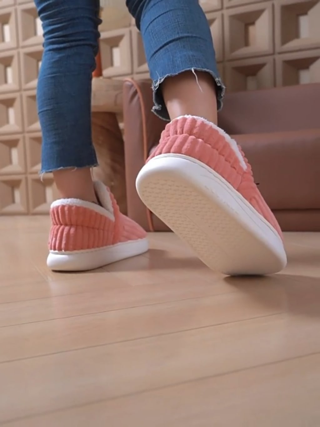 The Sherpa-Lined Slippers That Keep Your Feet Warm & Safe All Winter Long
