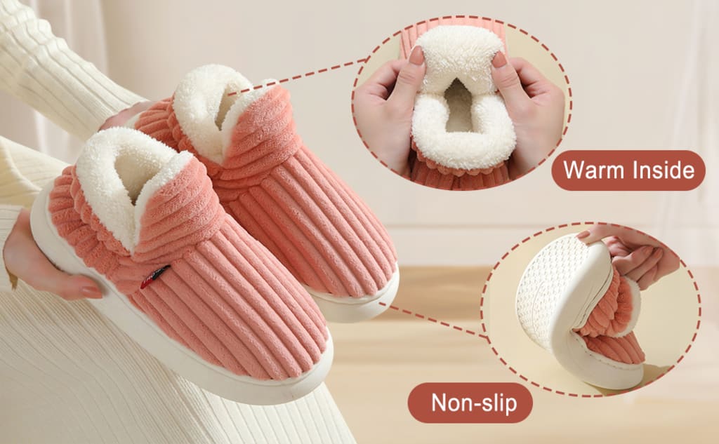 The Sherpa-Lined Slippers That Keep Your Feet Warm & Safe All Winter Long